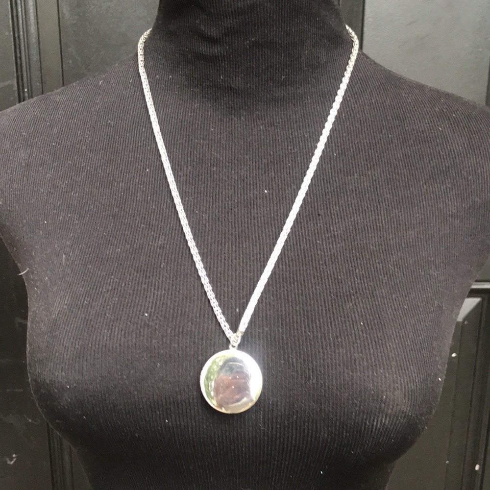 Silvertone Locket